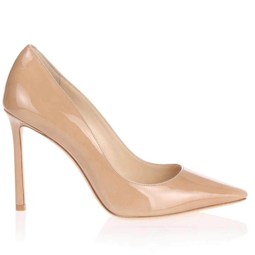 Jimmy choo romy 100 patent leather pumps